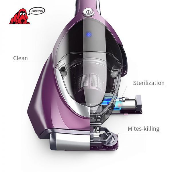 [HÀNG HOT] Máy hút bụi chăn đệm PUPPYOO UV WP609 - Máy hút bụi cầm tay khử khuẩn bằng tia UV | BigBuy360 - bigbuy360.vn