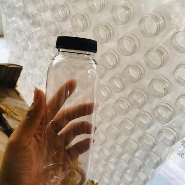 CHAI PET TRÀ SỮA 330ml MIỆNG RỘNG