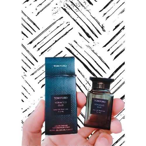 NƯỚC HOA MINI TOMFORD TOBACCO OUD EDP 7.5ML ( TẶNG KÈM 3 GÓI SERUM DƯỠNG TRẮNG ROYAL)