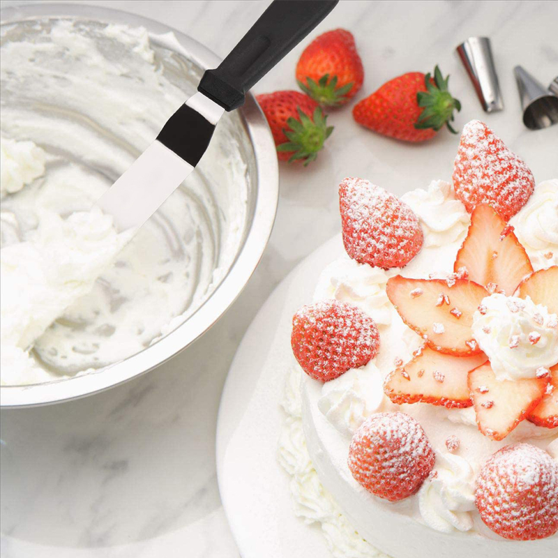 Dao phết bơ/chà láng bánh kem ANAEAT bằng thép không gỉ tiện dụng