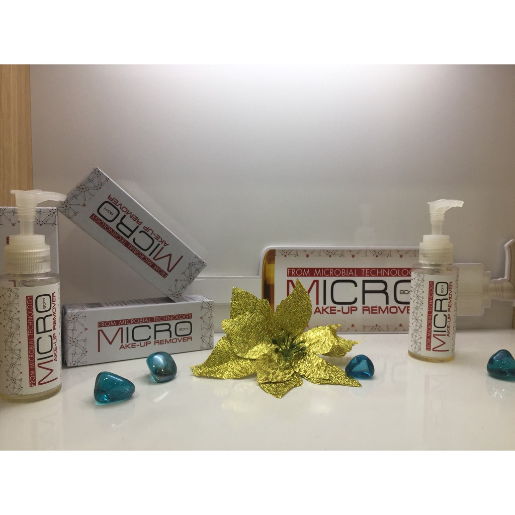 Tinh Dầu Tẩy Trang  MICRO MAKEUP REMOVER | Xản xuất bởi MICROBIAL TECHNOLOGY, Đảm Bảo An Toàn . . .