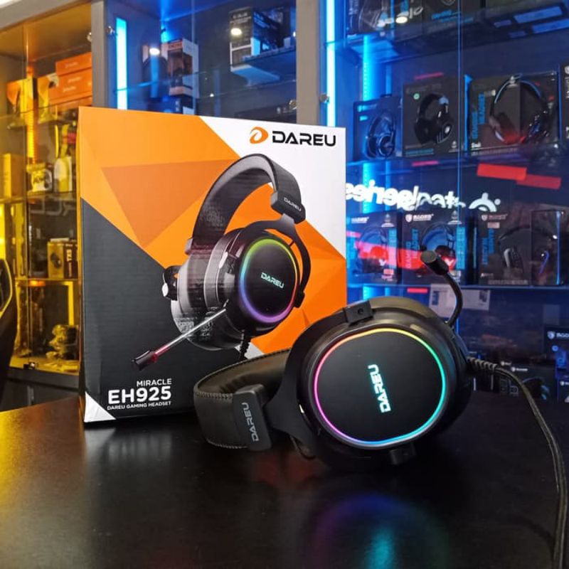 Tai nghe Gaming DAREU EH925 RGB - Giả lập 7.1 - Chính Hãng - Bảo hành 12 tháng