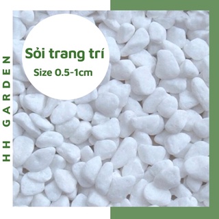 Sỏi trắng, Đất nung (sỏi nhẹ) rải mặt chậu cây cảnh, cây để bàn, tiểu cảnh các loại