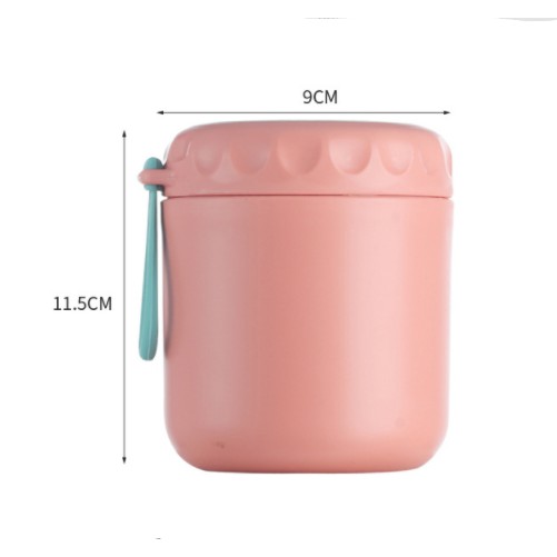 Cốc đựng canh, Cốc ủ cháo, Cốc đựng đồ ăn dặm cho bé ruột inox giữ nhiệt | BigBuy360 - bigbuy360.vn