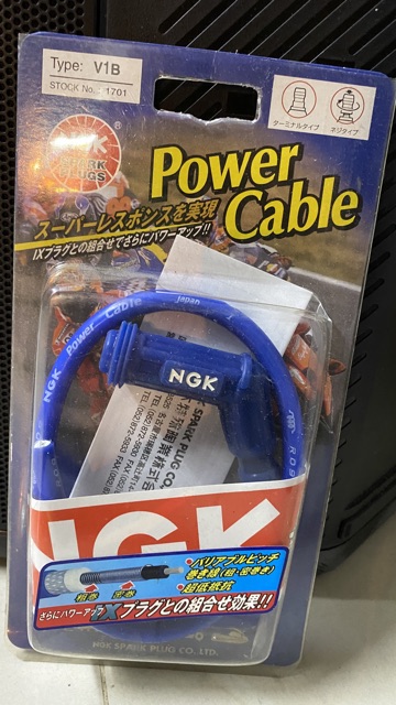 Dây tăng áp NGK 3 lớp , lõi than Ferrite hàng bãi