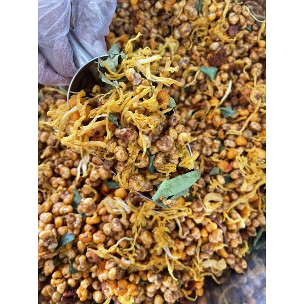 220gr Bắp sấy giòn mix khô gà nguyên bản | BigBuy360 - bigbuy360.vn