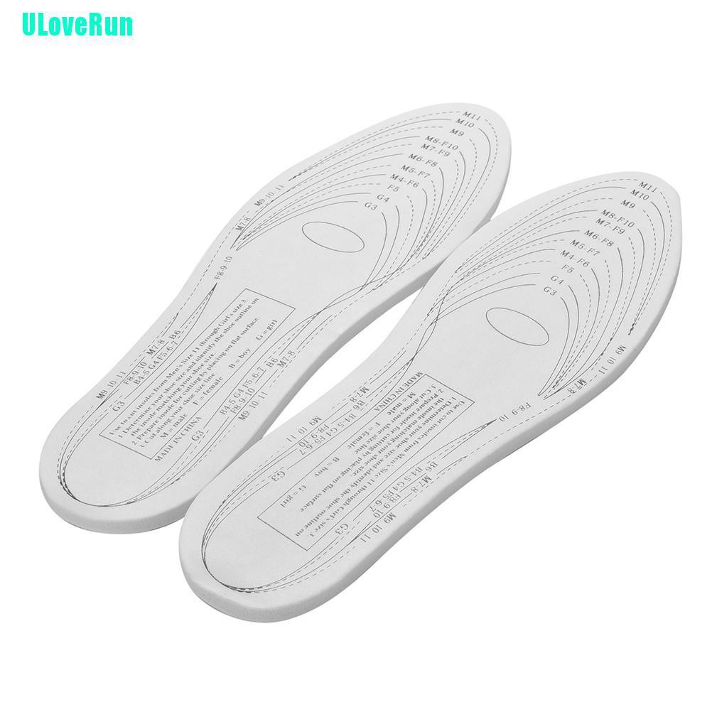 1 Cặp Đế Lót Giày Bằng Cao Su Non Giảm Đau Thoải Mái Dành Cho Nam Và Nữ