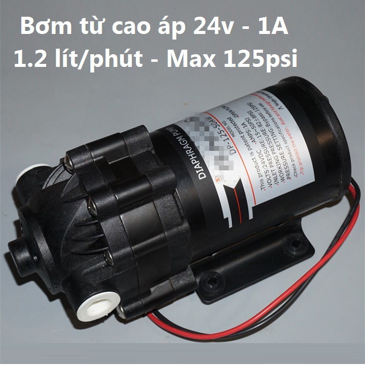 Bơm từ cao áp 24v máy lọc nước, phun sương