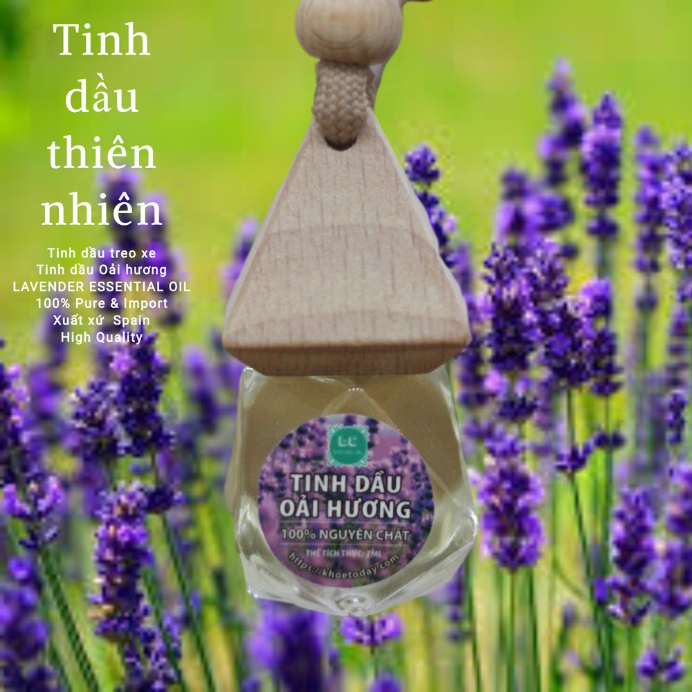 Tinh dầu Oải hương (Lavender) - Tinh dầu nguyên chất nhập khẩu - Tiêu chuẩn EU