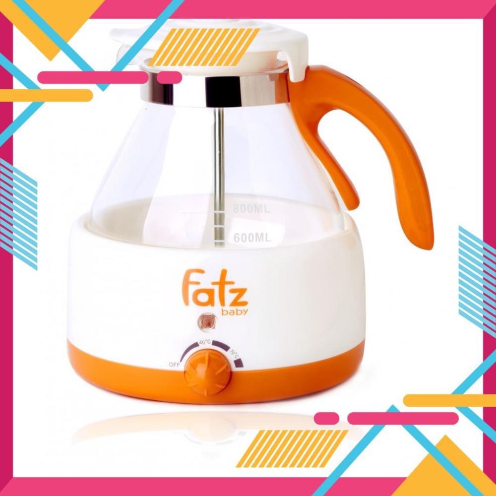freeship MÁY HÂM NƯỚC PHA SỮA CÓ NHIỆT KẾ 800ML FB3005SL chính hãng