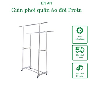 Giàn phơi quần áo đôi cao cấp di động hiệu Prota