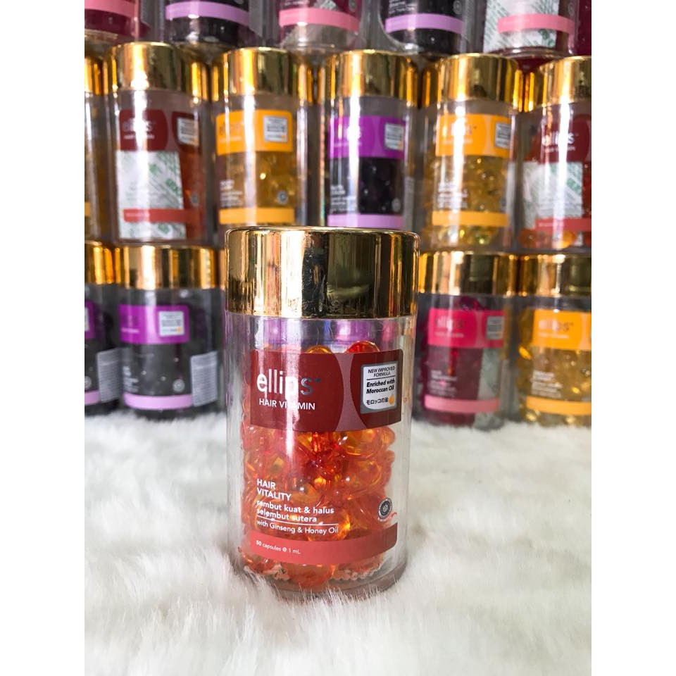 (Hủ 50 viên) Serum Vitamin dưỡng tóc Ellips chính hãng công ty | BigBuy360 - bigbuy360.vn