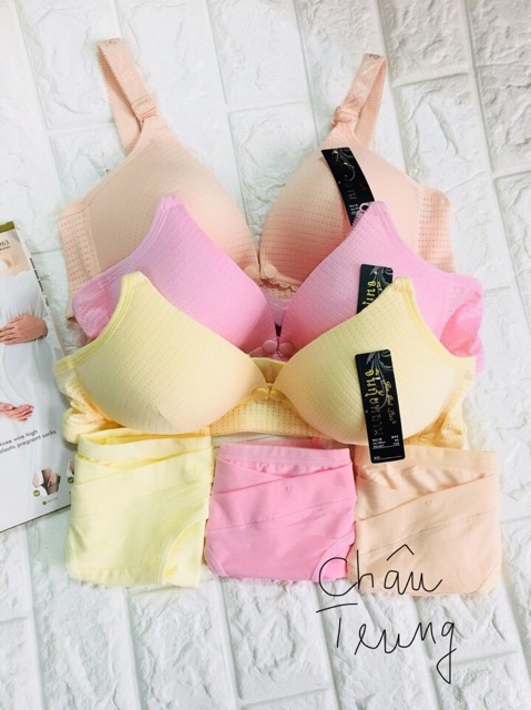 Combo 2 bộ đồ lót bầu và 2 quần mặc váy bầu!