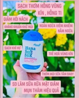 Dung Dịch Vệ Sinh Phụ Nữ Hana Sofl Silk HANAYUKI