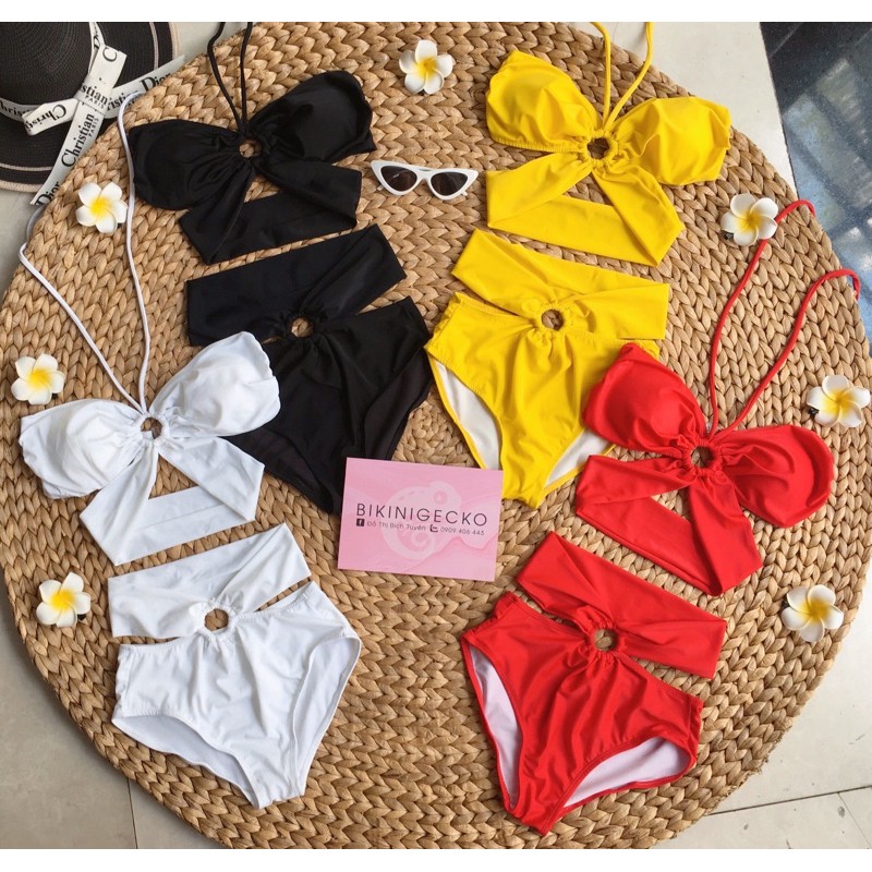 Bikini Đồ Bơi 2 Mảnh Khoen Kèm Dây GK0235 (Ảnh Thật, Nhiều Màu) | BigBuy360 - bigbuy360.vn