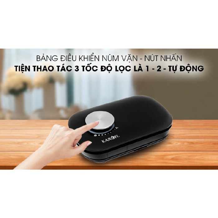 Máy lọc không khí mini karofi kap-c115