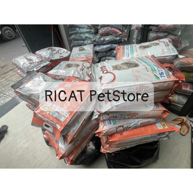 (HỎA TỐC) Hạt cho Mèo CATSRANG Hàn Quốc 5kg | CATS RANG Bao 5kg