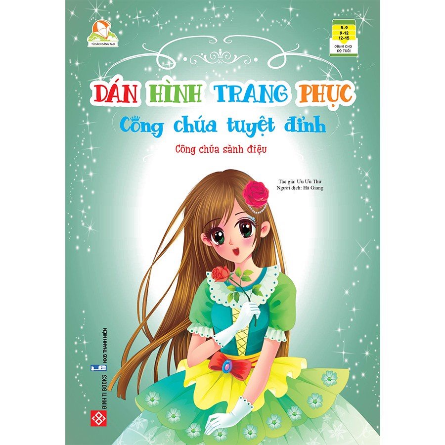 SÁCH - Dán hình trang phục công chúa tuyệt đỉnh - Công chúa sành điệu