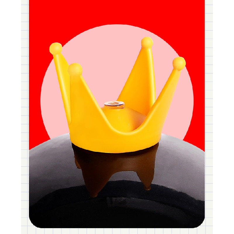 Phụ Kiện Trang Trí Xe Đạp Hình Vương Miện Dễ Thương