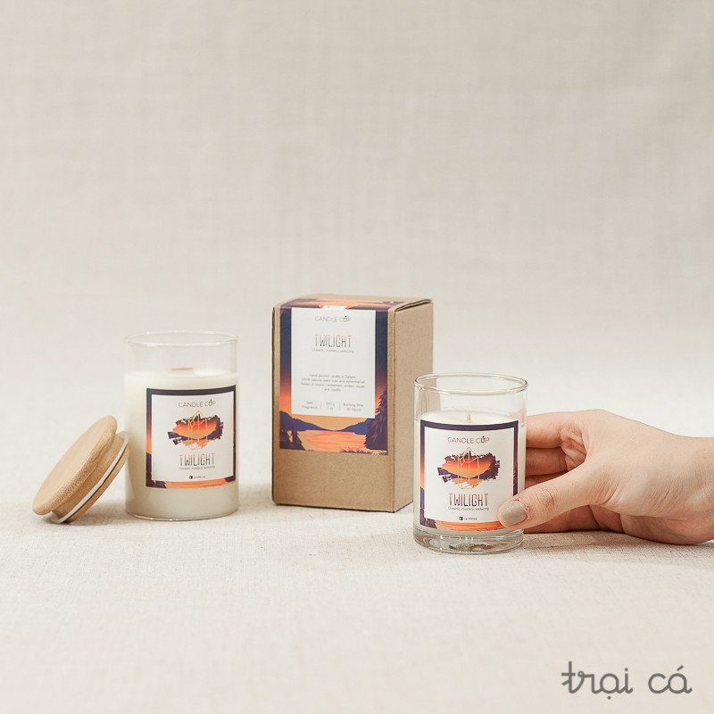 Nến thơm/Candle Cup tự nhiên 100%