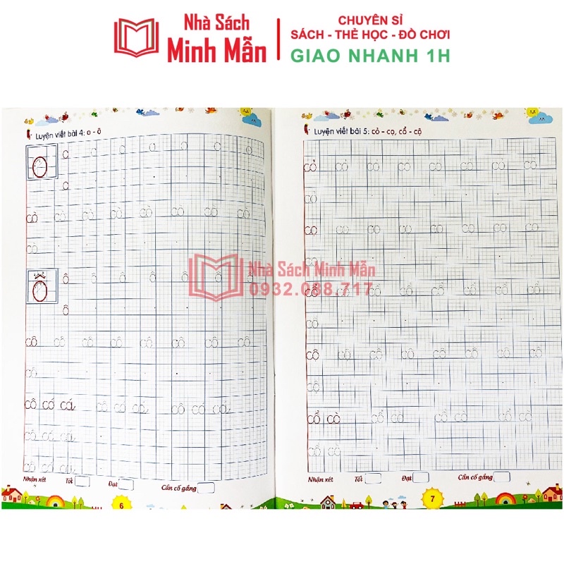 Bộ Vở Luyện Viết Lớp 1 – Cánh Diều - Theo Chương Trình Sách Giáo Khoa Mới 2022