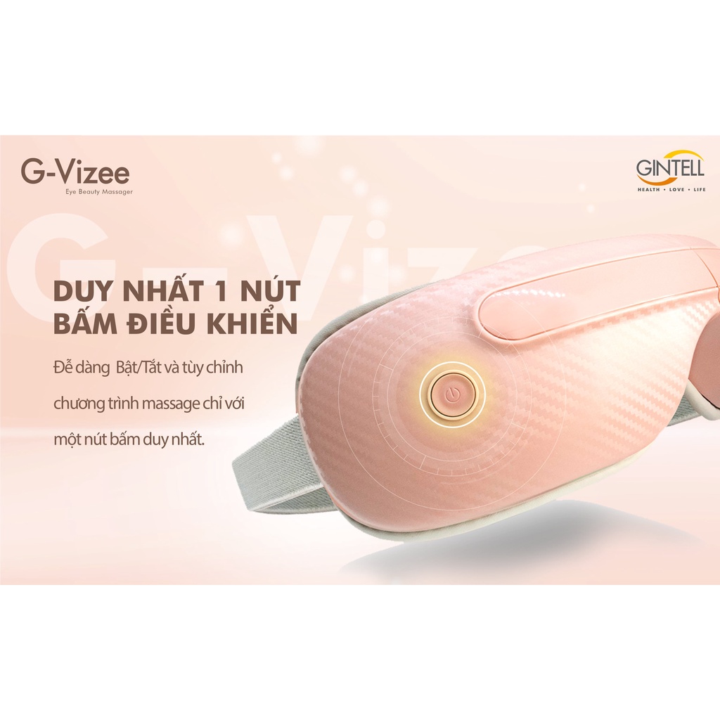 Máy Massage Mắt Nhiệt Hồng Ngoại GINTELL - G-Vizee Eye Beauty