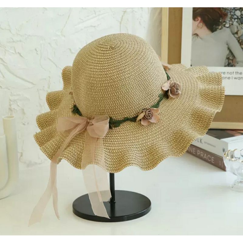 Nón rộng vành đi biển chống nắng Mũ rộng vành đi biển fedora