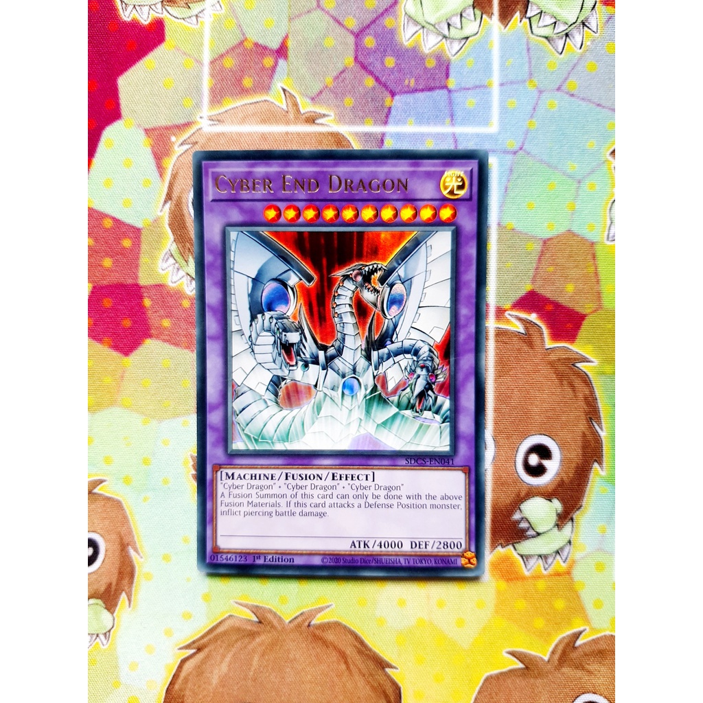 Thẻ Bài Yugioh Monster Cyber End Dragon - SDCS-EN041 - Ultra Rare