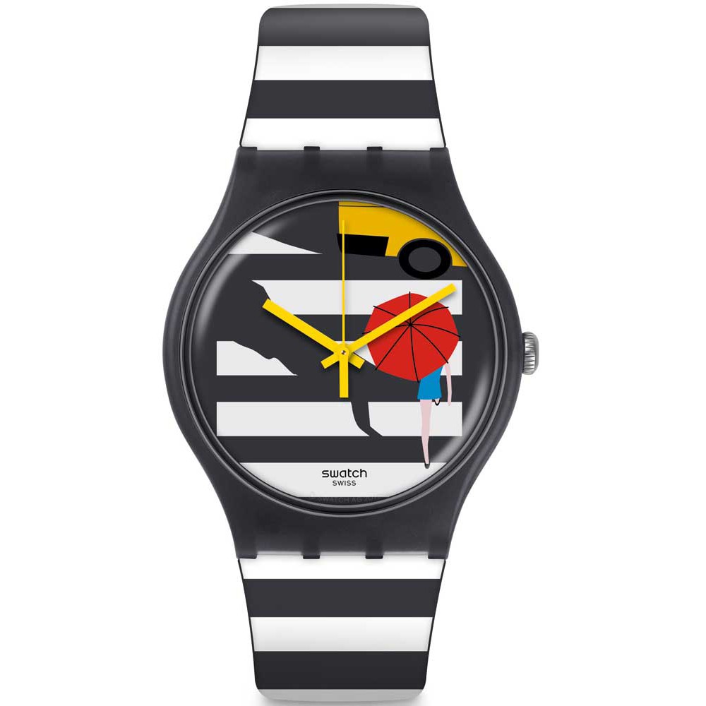 Đồng Hồ UNISEX Swatch Swiss CROSS THE PATH SUOM108