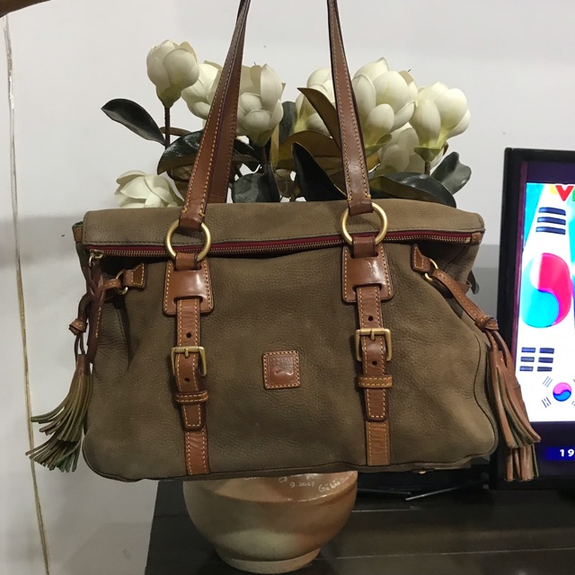 Túi vịt Dooney&Bourkey da voi chuẩn Auth-2bags