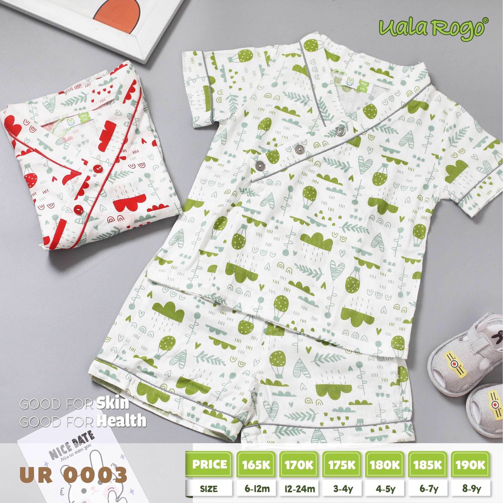 Bộ Pijama cho bé Ualarogo Ur 0003