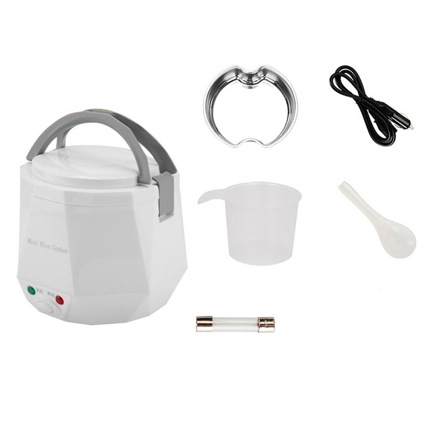 Nồi cơm điện 24V mini 2 người-3 người ăn cỡ 1.6L dùng trên xe hơi