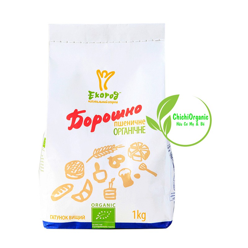 Bột mì đa dụng hữu cơ Ecorod 1kg