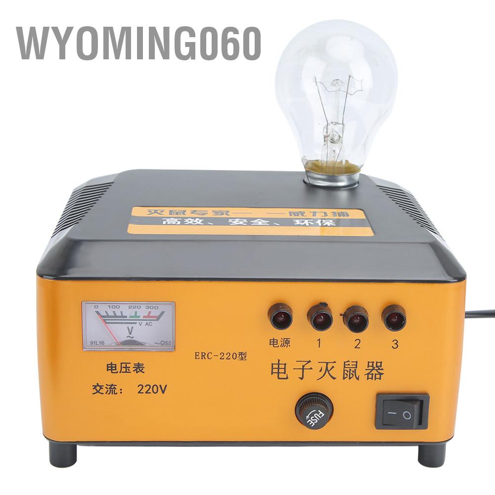 Điện tử áp cao Chuột Giết người gặm nhấm Tỷ lệ bắt chuột cao tới 98%【wyoming060】