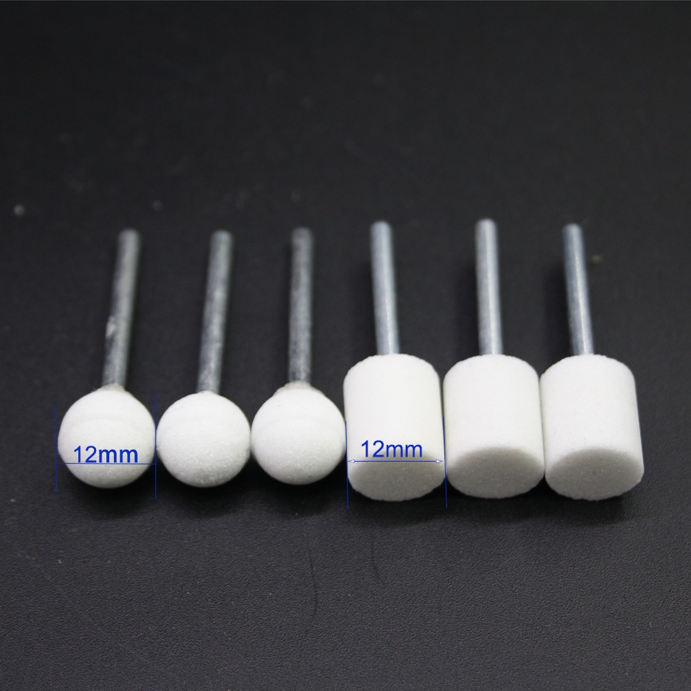 Bộ 10 Mũi Mài Đánh Bóng Kim Loại/Kính/Kim Loại/Kim Loại/Đá Cát 3x12mm Bằng PVC
