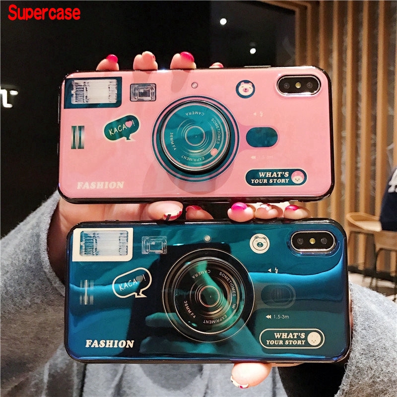 Ốp điện thoại + dây đeo hình Doraemon cho OPPO A9 A5 2020 Reno2 Reno 2f 2 Z 10X zoom Realme 5i 5s X2 5 3 Pro XT