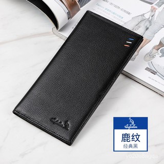 AugtarlionÚc Kangaroo Lớp Đầu Tiên Của Da Bò Ví Nam Ví Nam Ví Nam Dài Ví Da Nam