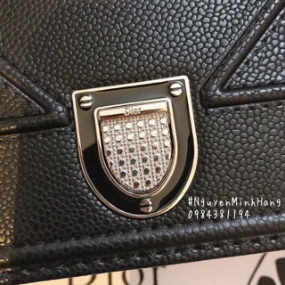 Túi dior đen sz 22,18