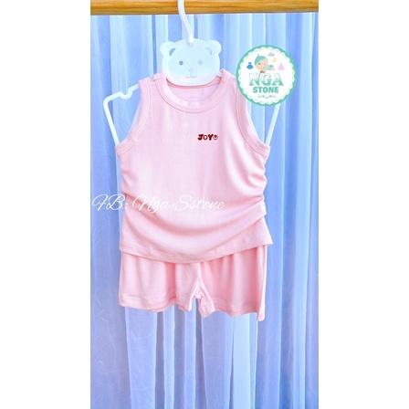BỘ Ba Lỗ Hãng joyo Chất Cotton Petit Cho Bé Trai Bé Gái