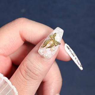 Charm nơ nail trang trí móng