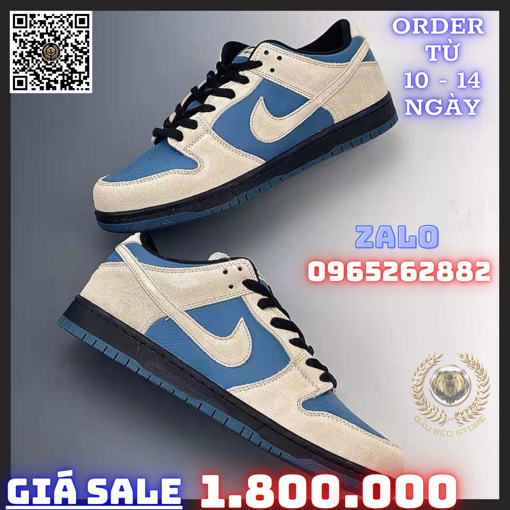 ORDER + FREESHIP Giày Outlet Sneaker _Nike SB Zoom Dunk Low GS MSP: BQ6817-200 ➡️ gaubeostore.shop