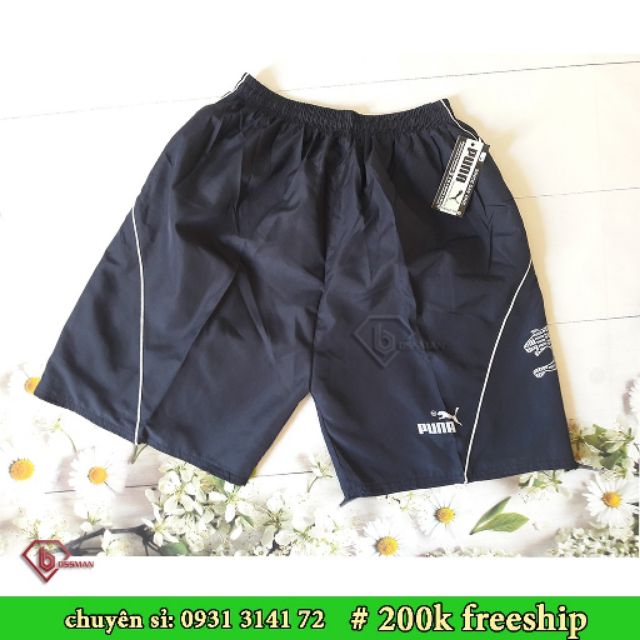 Quần đùi nam thể thao vải dù