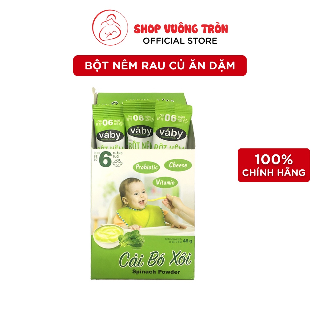 Bột Nêm Rau Củ Ăn Dặm 9-NGHĨA Cân Bằng Dinh Dưỡng, Giúp Trẻ Làm Quen Với Vị Rau Củ 6M+ 8g x 6 Gói