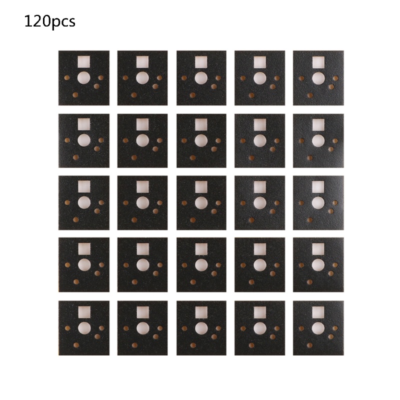 Set 120 miếng dán cách âm giảm tiếng ồn cho công tắc bàn phím