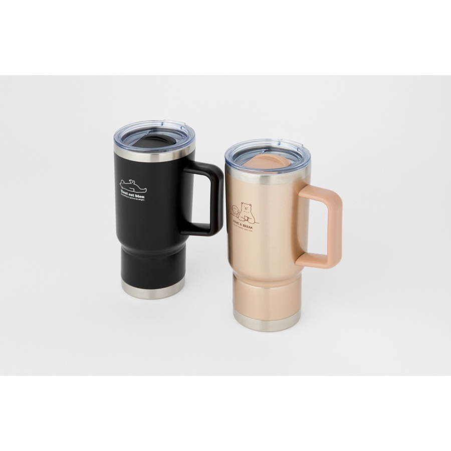 Cốc Đựng Nước ARTBOX Hàn Quốc Dung Tích 770ml Màu Vàng Hồng Có Tay Cầm