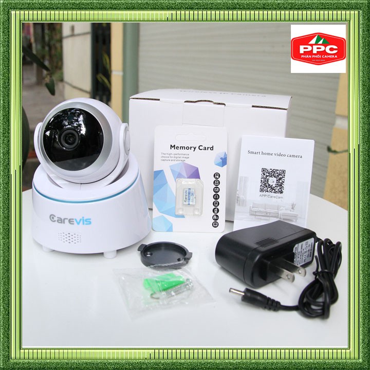 Camera wifi trong nhà Carecam LHY200-T 2.0MP Full HD 1080P, xoay 360 độ.