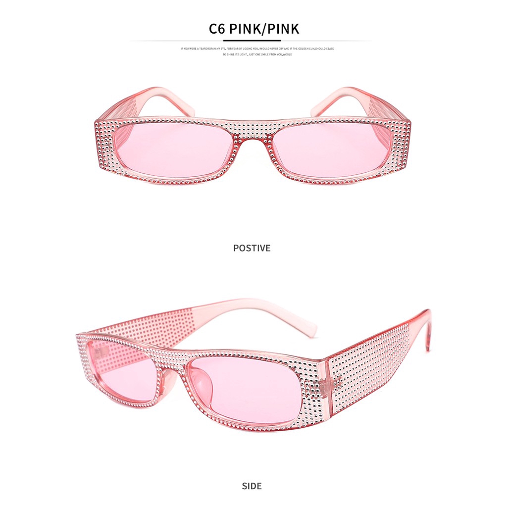 Kính mát chống tia UV400 phong cách vintage thời trang cho nữ Samjune