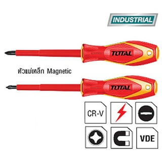Total - THTISPH2100 Tuốc nơ vít (tô vít) bake cách điện 1000V