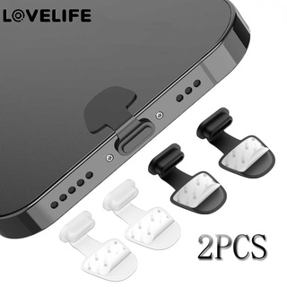 Bộ 2 Nút Silicone Đậy Cổng Sạc USB Type C Chống Bụi / Mất Thông Dụng