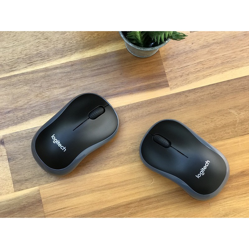 Chuột quang Logitech M186 – Không dây – Chính hãng